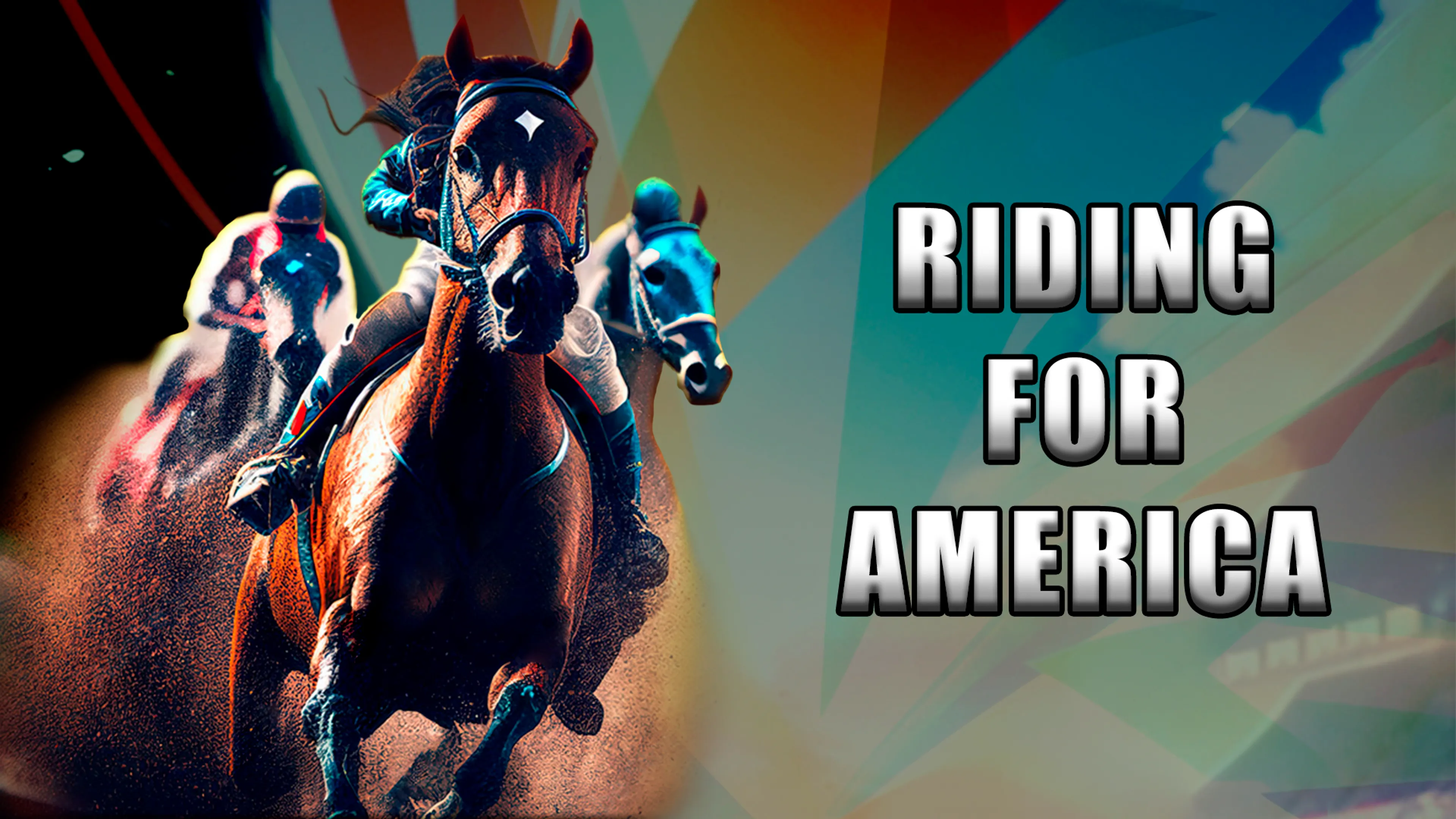 Riding for America poster